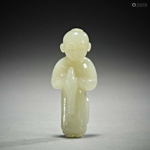 Hetian Jade figures in Song Dynasty of China