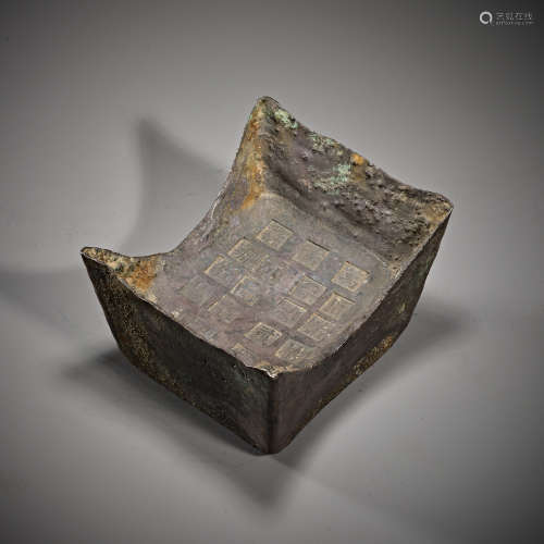 Chinese silver ingots from the Qing Dynasty