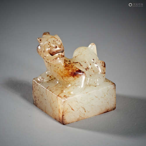 Hetian jade seal of Han Dynasty, China