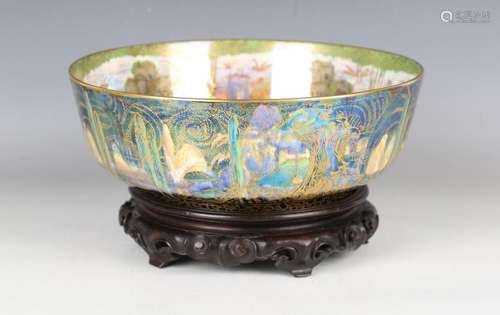 A Wedgwood Fairyland Lustre Imperial shape bowl, designed by...