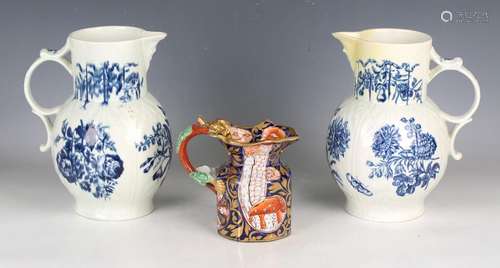 A Mason's Patent Ironstone China Imari decorated Hydra jug, ...