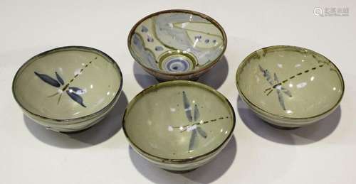 A mixed group of studio pottery, mid to late 20th century, i...