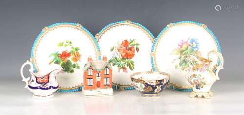 A group of 19th century and later decorative ceramics, inclu...