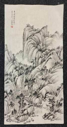 XIAO XUN, MOUNTAIN SCENERY