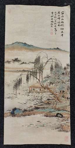 FENG CHAORAN, RIVERSIDE SCENERY