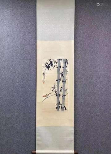 ZHAO SHAO'ANG, BAMBOO AND BIRD