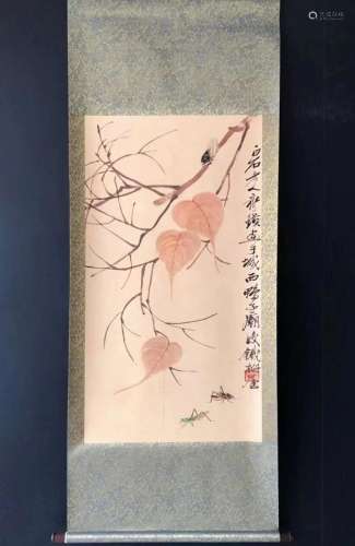 QI BAISHI, INSECTS AND LEAVES