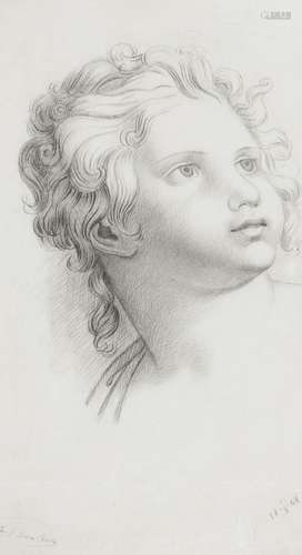 José Júlio de Souza Pinto (1856-1939) A child's head