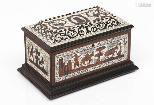 A Renaissance style casket