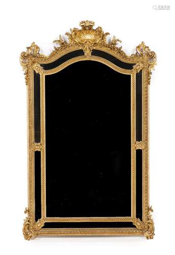 A Louis XV style wall mirror