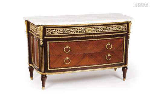 An important Louis XVI style commode