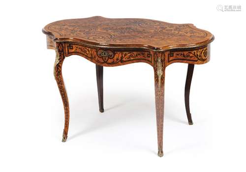 A Napoleon III centre table