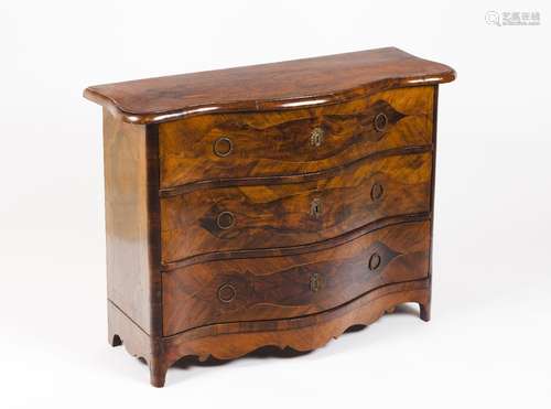 A small chest of drawers