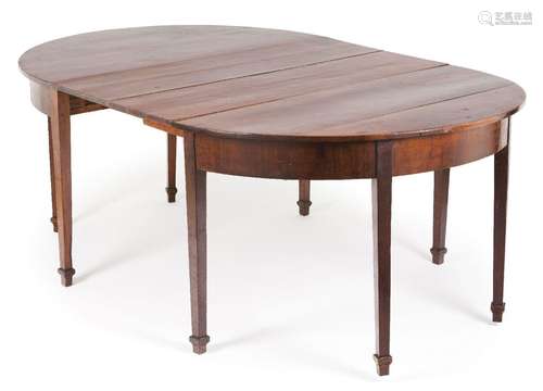 A George III style dining table