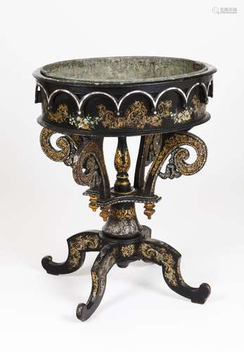 A Napoleon III flower stand