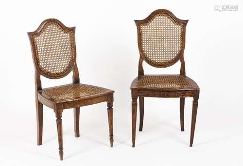 Two neoclassical chairs