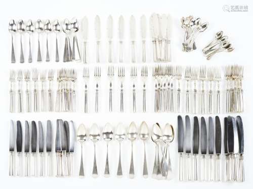 A twelve cover canteen of cutlery
