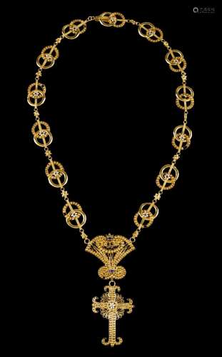 A necklace with pendant