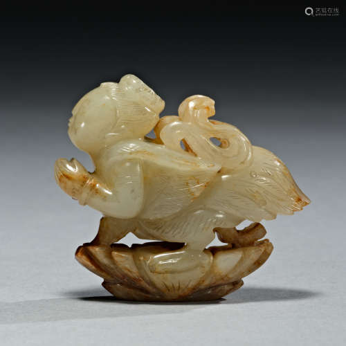 A jade Apsara,Liao dynasty