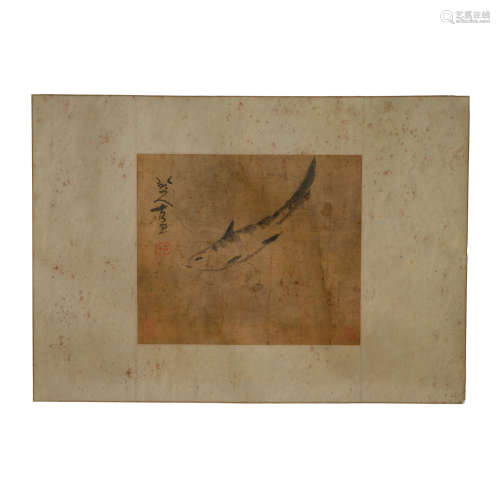 Zhu Da (Bada Shanren) 1626-1705 ,Fish