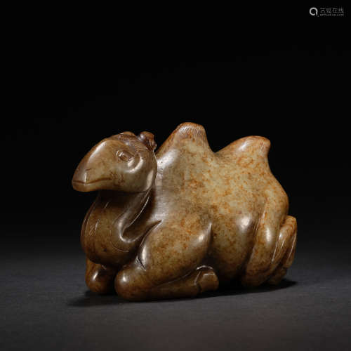 A jade camel,Liao dynasty