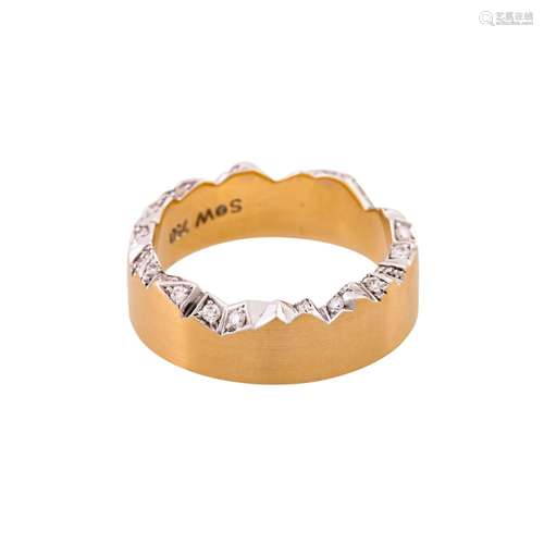 Ring mit Brillanten zus. ca. 0,16ct,