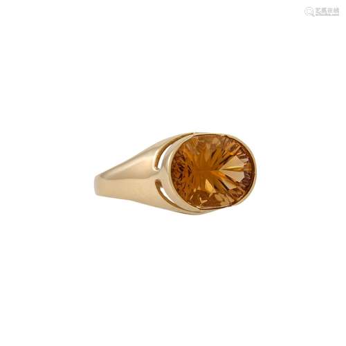 Ring mit Morganit ca. 6,0ct,