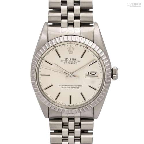 ROLEX Vintage Datejust 36 "Silbern", Ref. 16030. A...