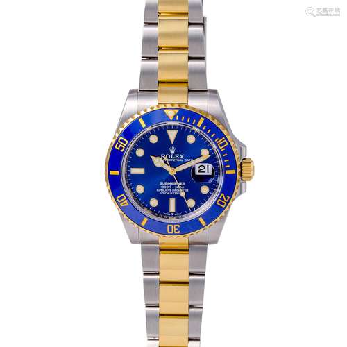 ROLEX Submariner Date "Bluesy", Ref. 126613LB-0002...