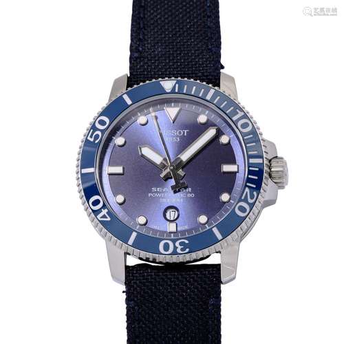 TISSOT Seastar Powermatic 80 Silizium, Ref. T120.407.17.041....