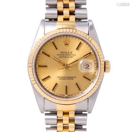 ROLEX Neo Vintage Datejust 36 "Champagner", Ref. 1...