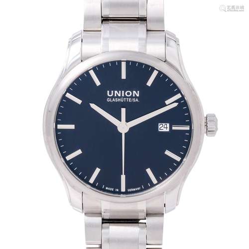 UNION Glashütte Viro Herren Armbanduhr, Ref. D00.407 A. Aus ...