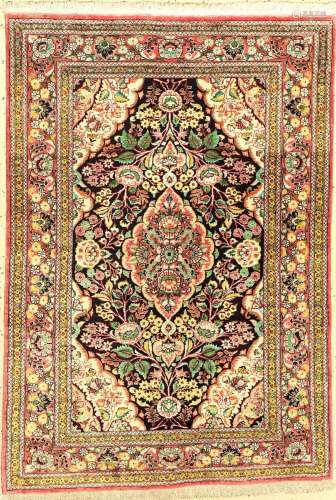 Qum silk, Persia, approx. 60 years, pure