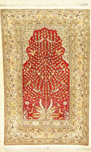 Kayseri silk fine, Turkey, around 1960, p