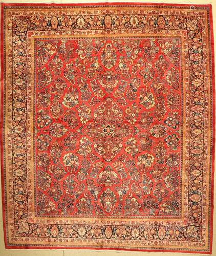 Saruk, Persia, around 1940, wool on cotto