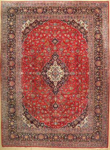 Kashan, Persia, approx. 50 years, wool on