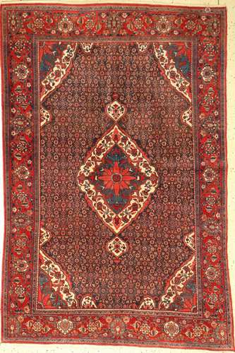 Bijar fine old, Persia, around 1940, wool