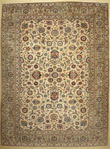 Kashan, Persia, approx. 60 years, wool on