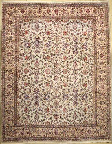 Kerman, Persia, approx. 50 years, wool on