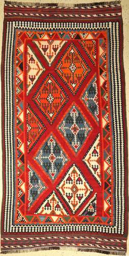 Ghashgai Kilim, Persia, around 1940, wool