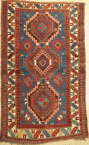 Antique Kazak, Caucasus, around 1900, woo