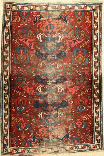 Antique Kazak, Caucasus, around 1900, woo