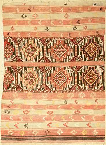 Anatol Kilim, Turkey, around 1950, wool o