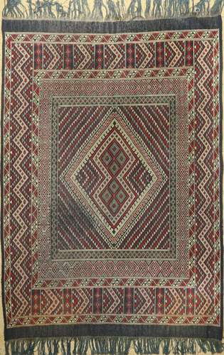 Sumakh, Morocco, approx. 50 years, wool o