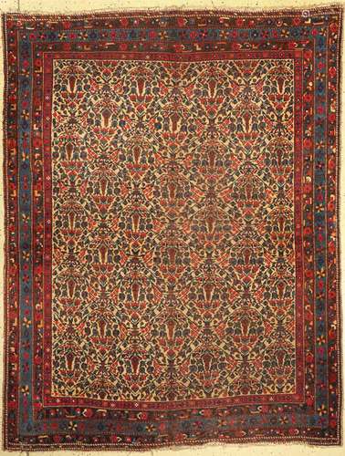 Antique Afshar, Persia, around 1900, wool