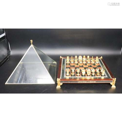Franklin Mint King Tut Chess Set