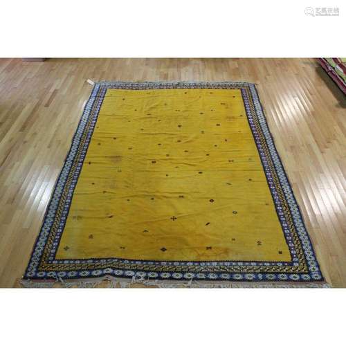 Antique And Finely Hand Woven Carpet.