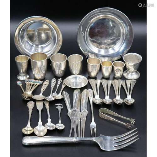 SILVER. Norwegian .830 Silver Hollowware and