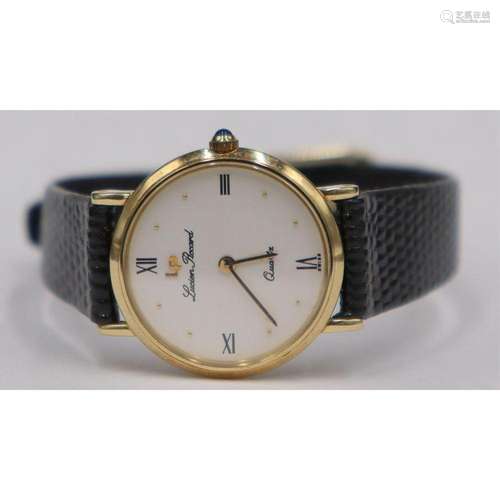 JEWELRY. Lady s Lucien Piccard 14kt Gold Watch.