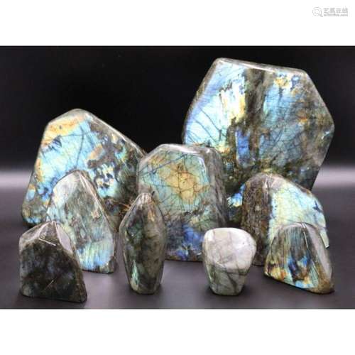 Large and Impressive Grouping of Labradorite.